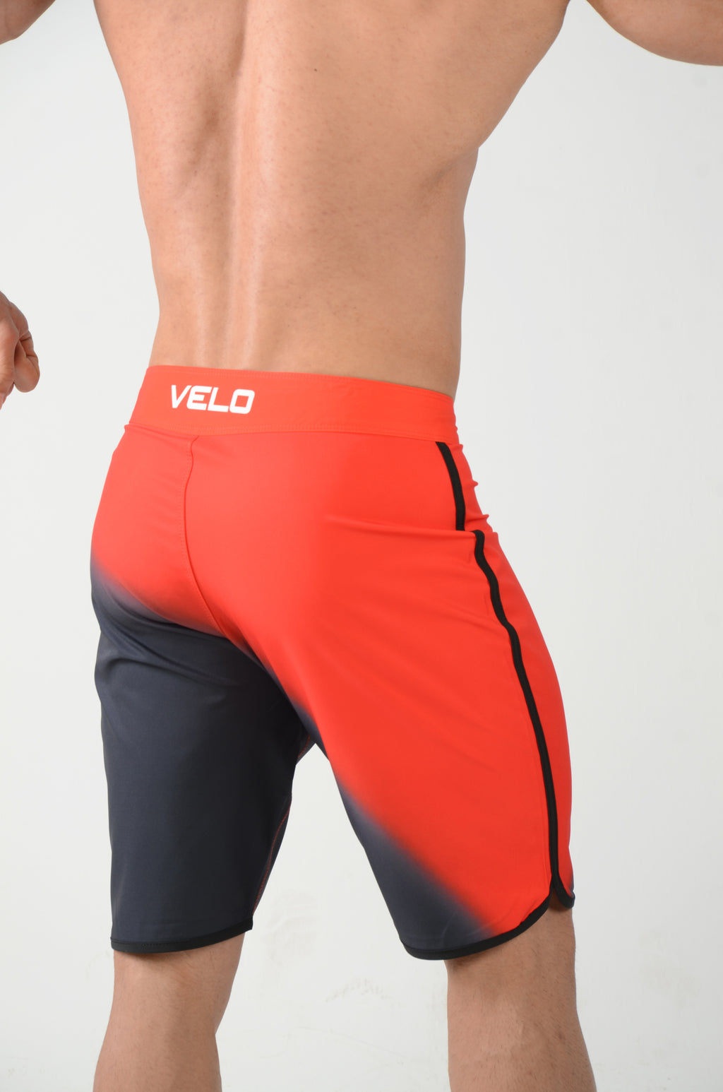 RED WAVES WITH BLACK