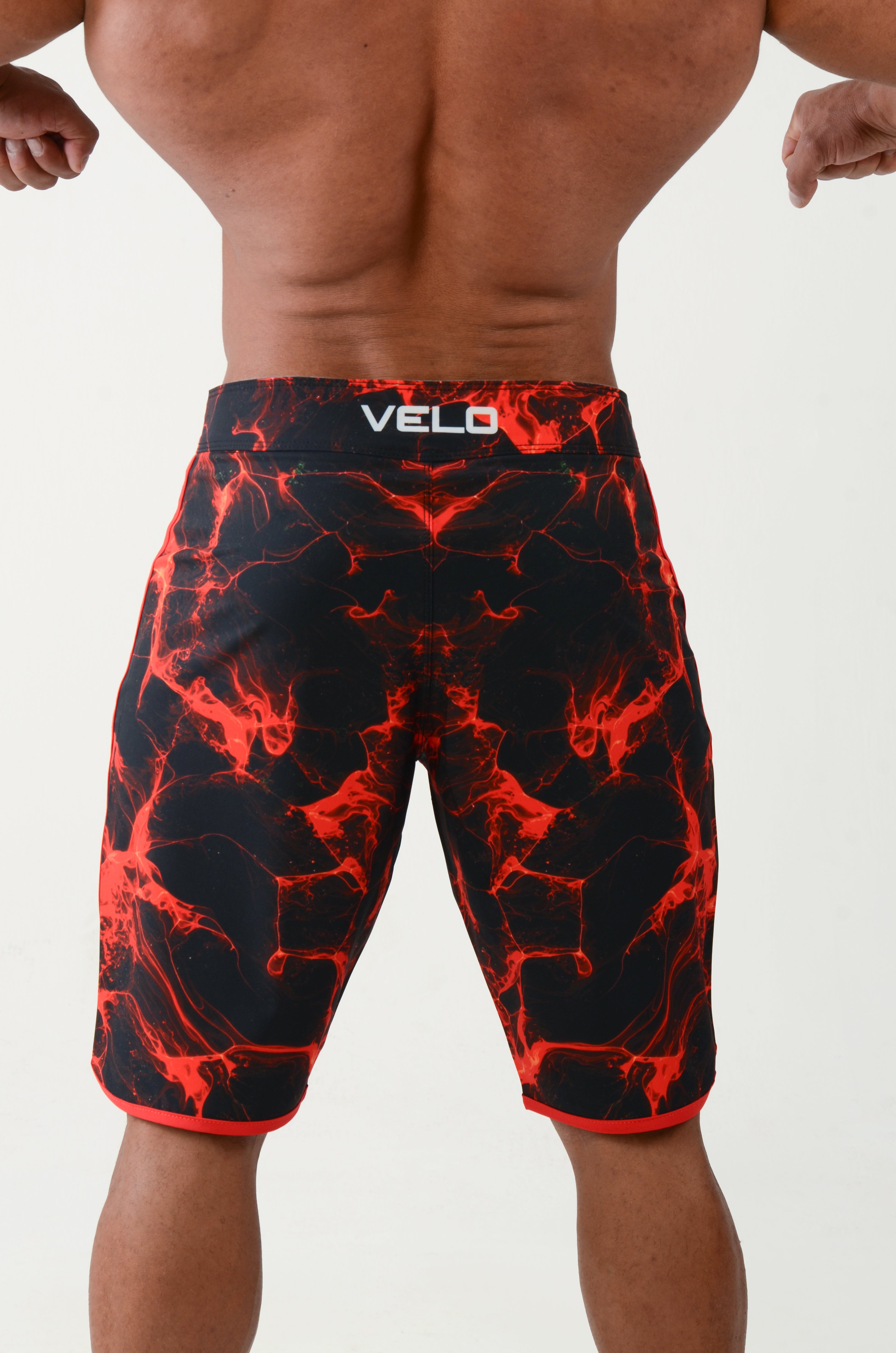 Fiery passion men's physique shorts