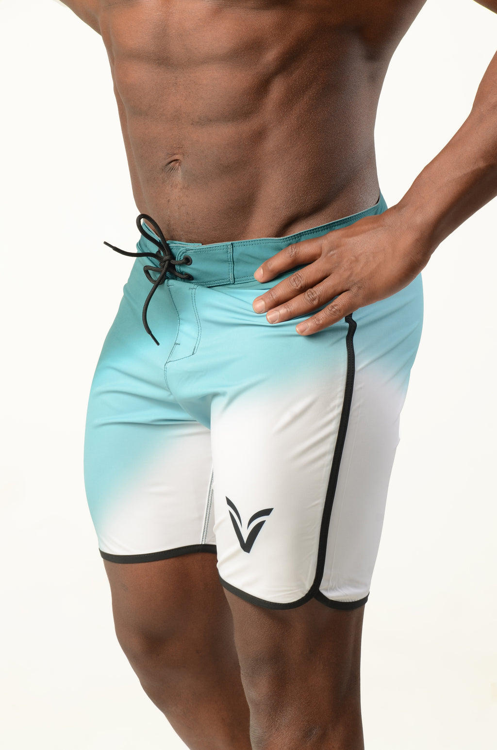 kaki waves men's  physique shorts