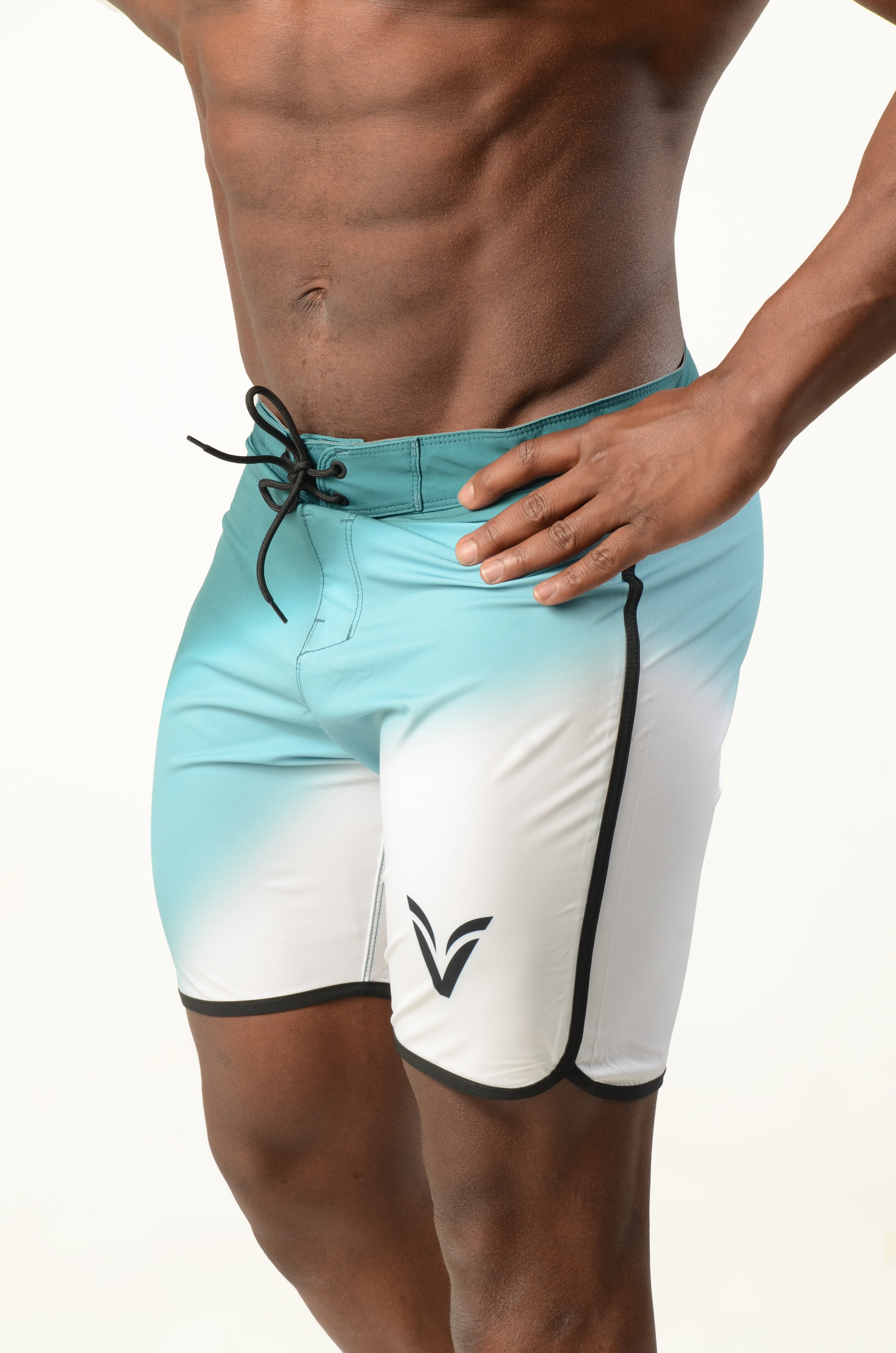 kaki waves men's  physique shorts