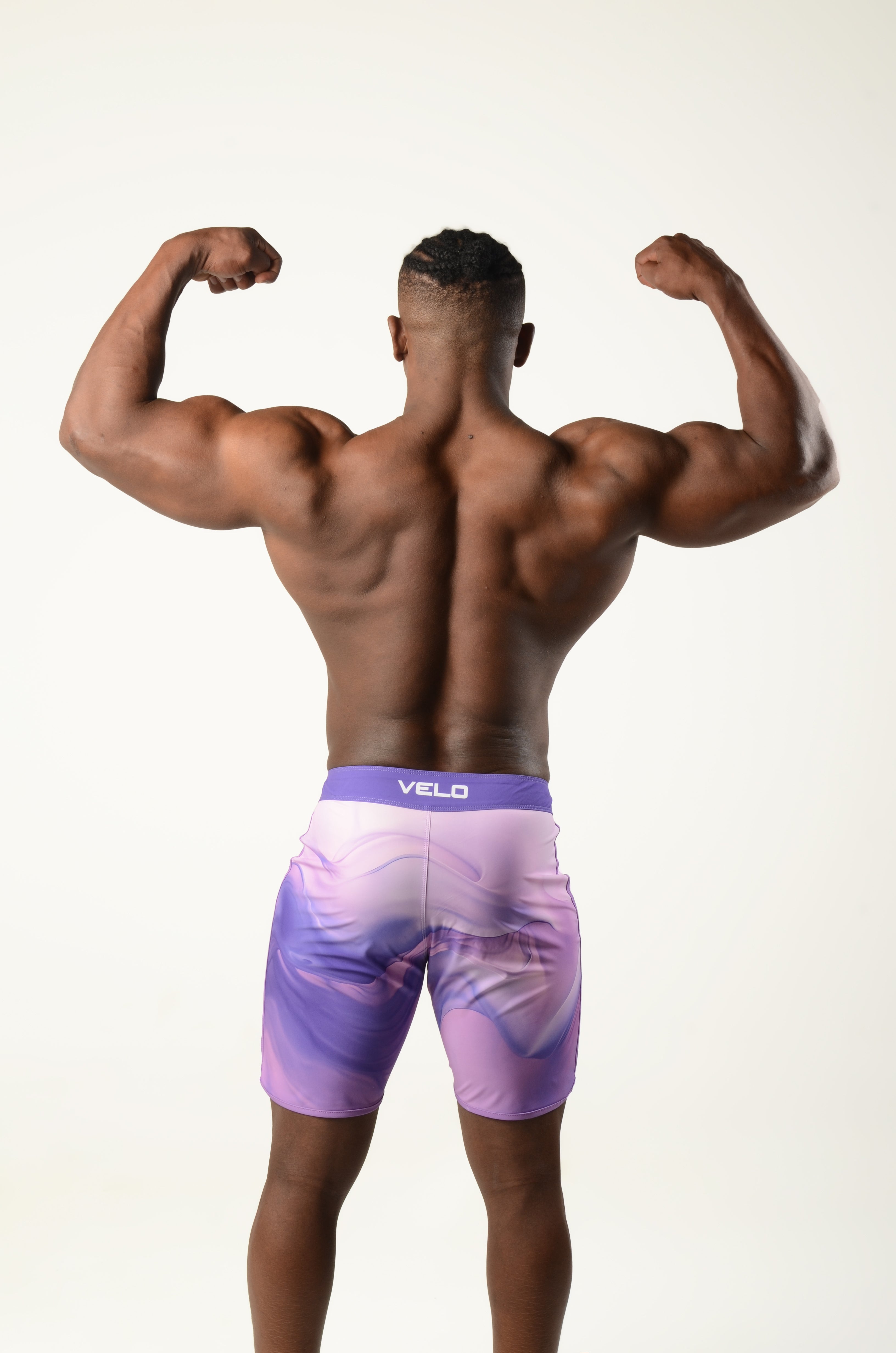 lavendar men's  physique shorts