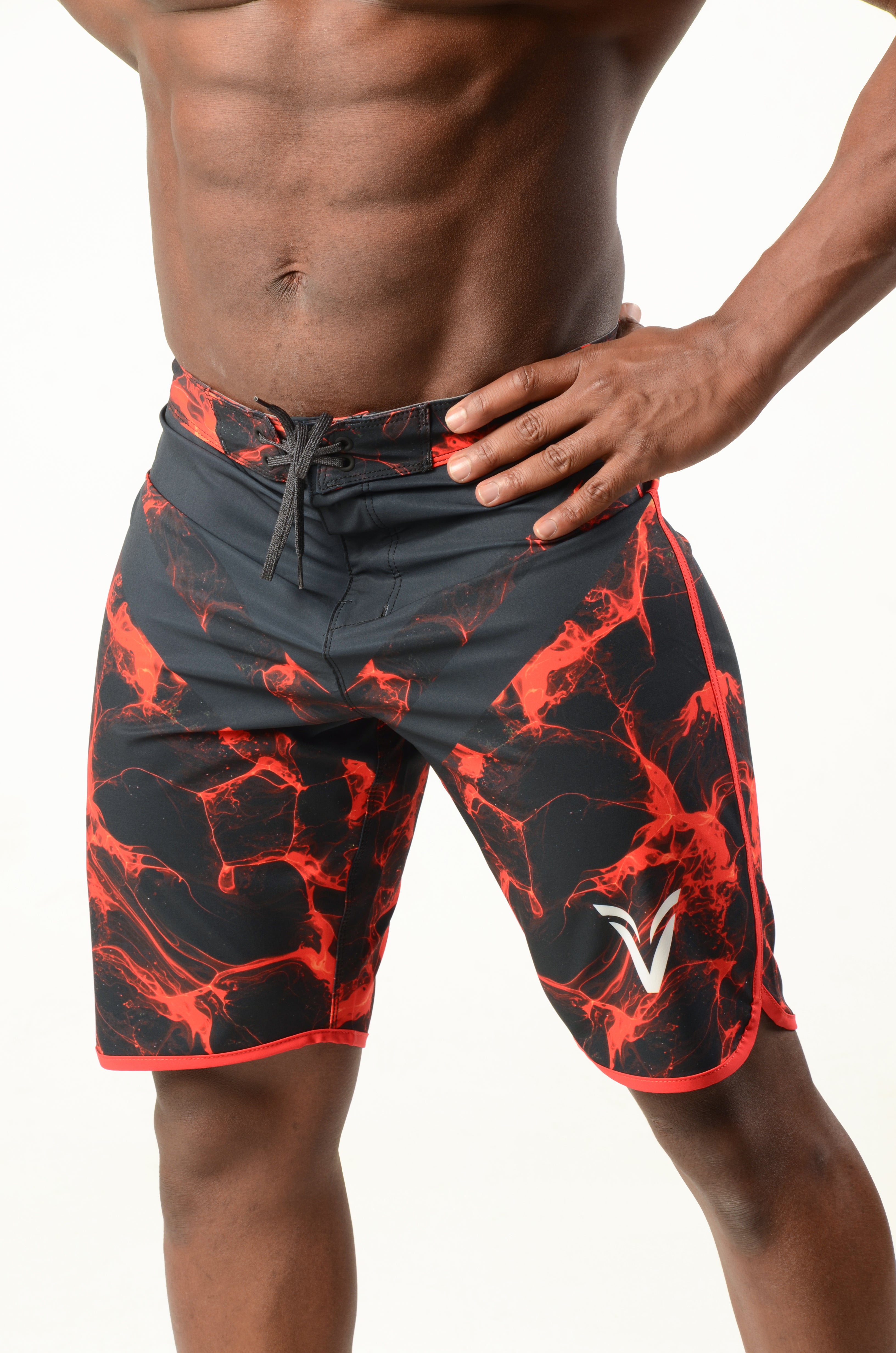 Fiery passion men's physique shorts