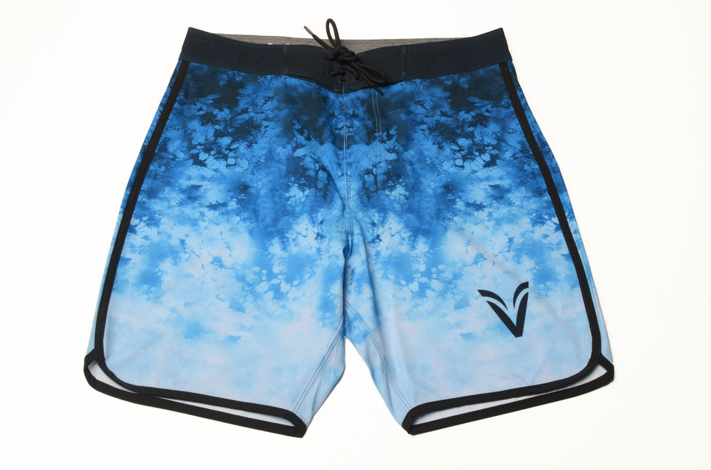 Ocean wave men's physical shorts