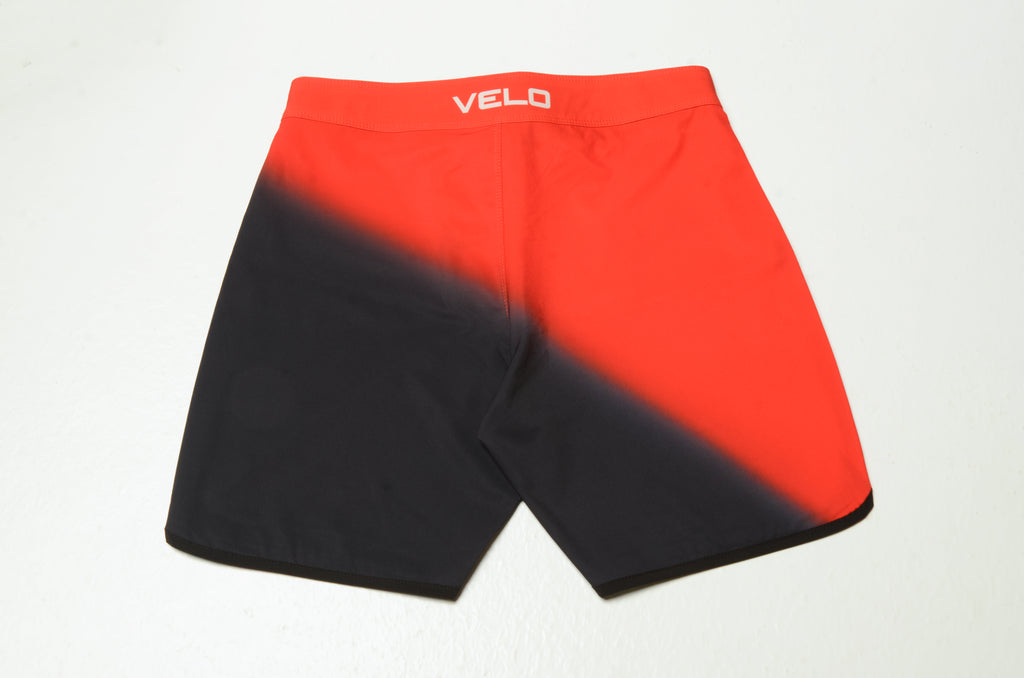 RED WAVES WITH BLACK